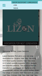 Mobile Screenshot of lizonceramic.com